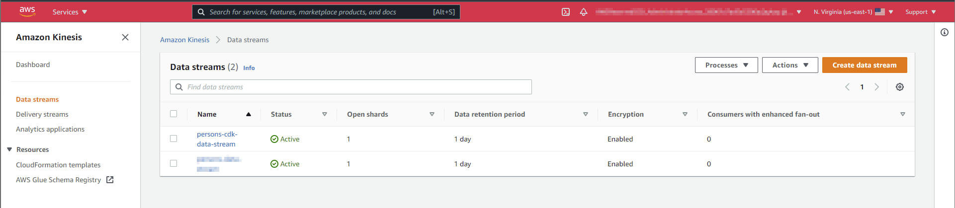 Cover image for Example how to analyze DynamoDB item changes with Kinesis and Athena created with CDK